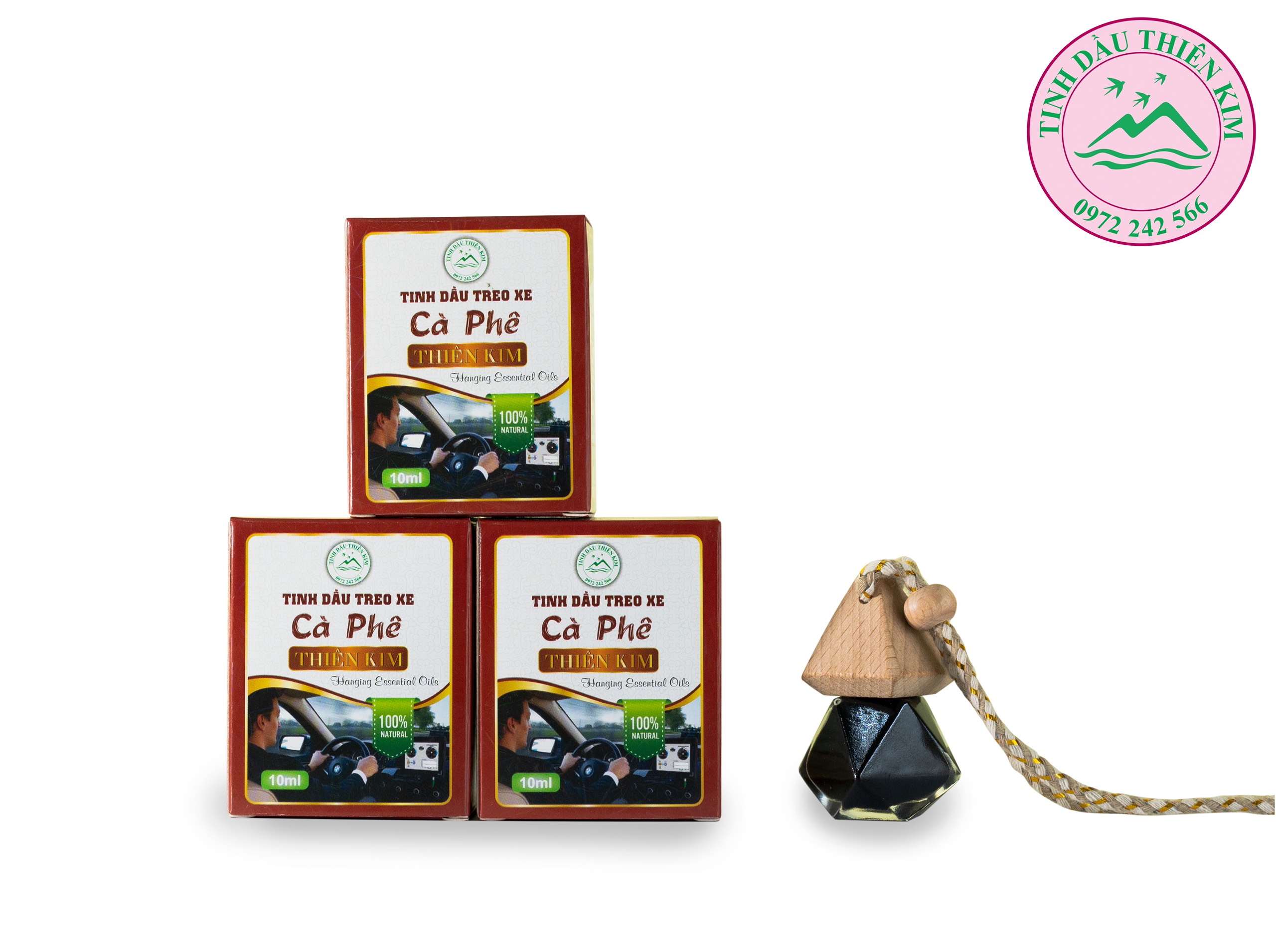 Tinh dầu treo xe cà phê 10ml