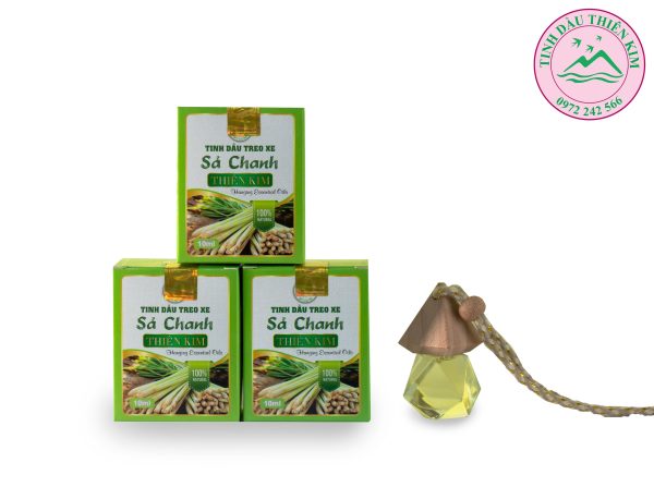 Tinh dầu treo xe sả chanh 10ml