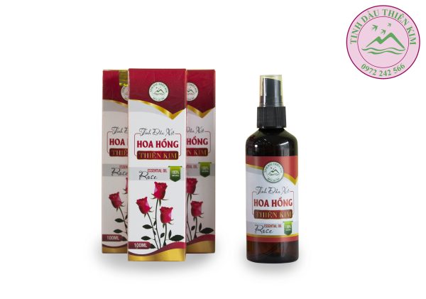 tinh dầu xịt phòng hoa hồng 100ml