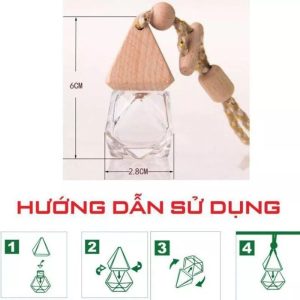 Hướng dẫn sử dụng tinh dầu treo xe oải hương